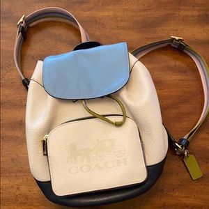 Coach Rainbow Backpack Bag